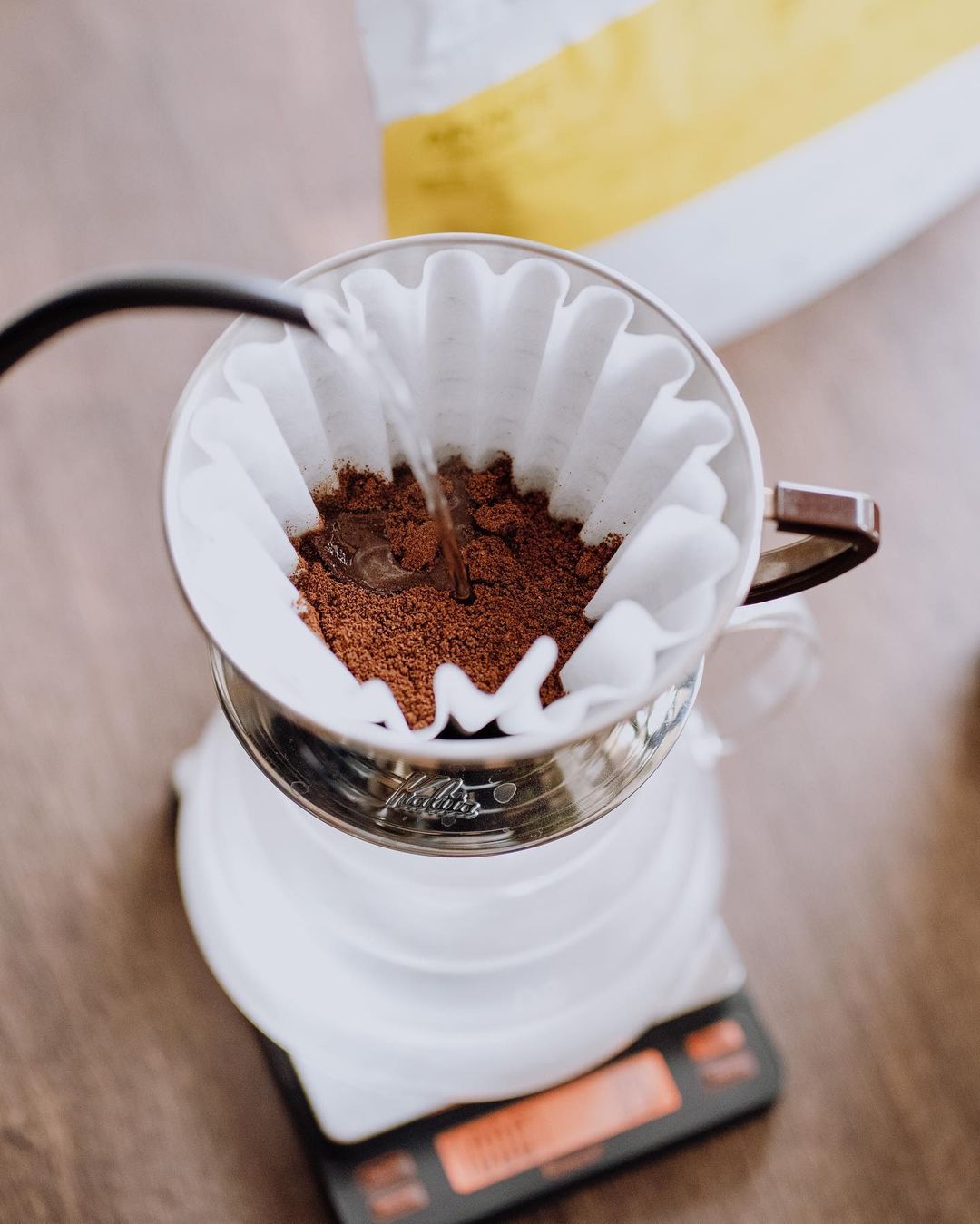 Filter coffee beans