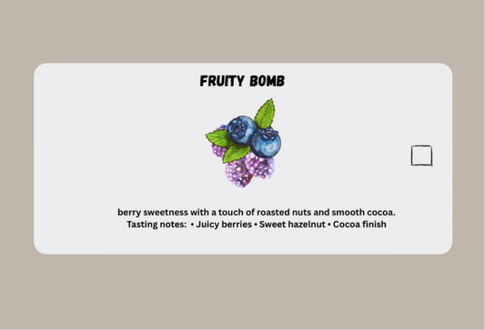 fruity bomb box (Context cafe) box