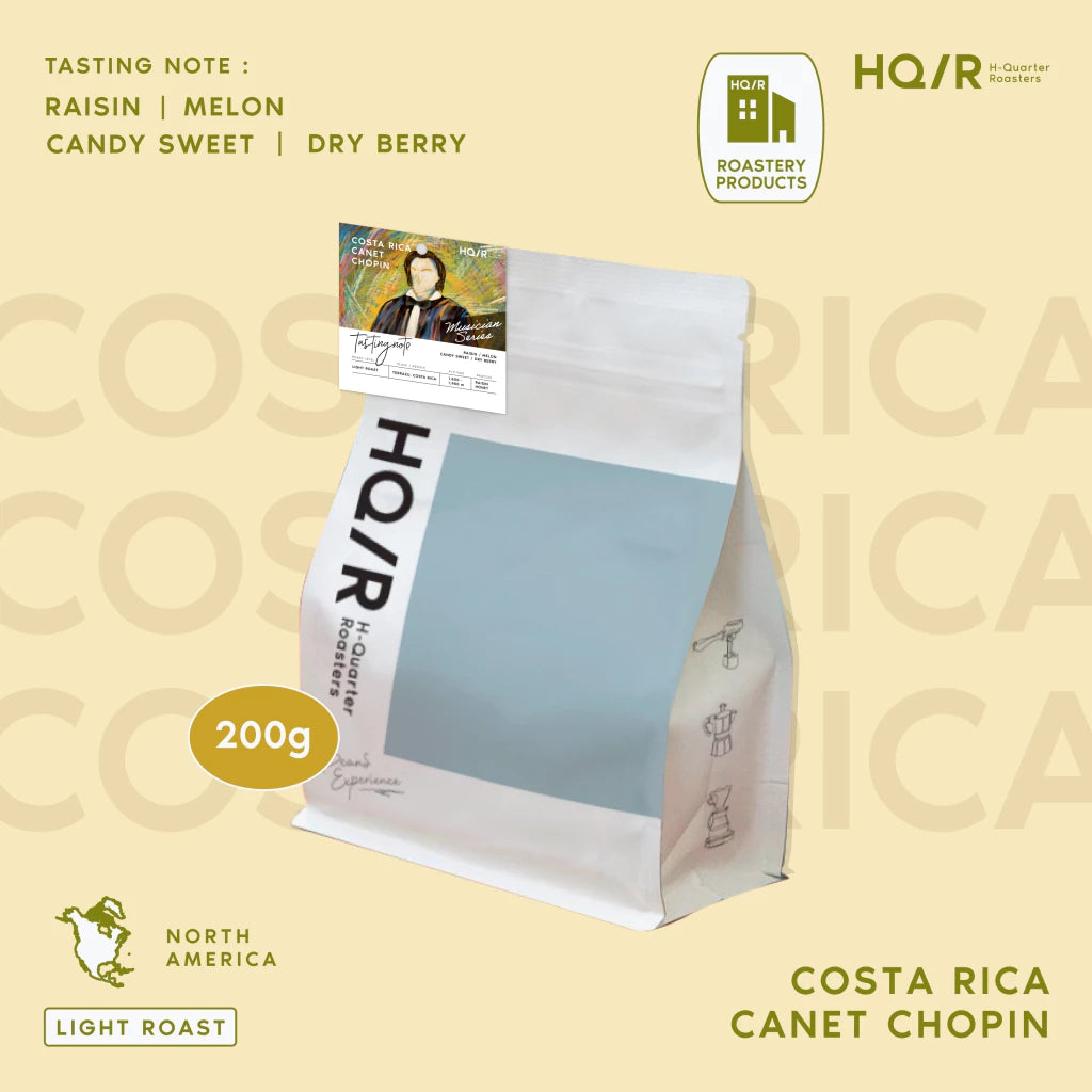 Costa Rica Canet Musician Chopin Raisin Honey šš (Raisin, Melon, Candy Sweet , Dry Berry) 200g