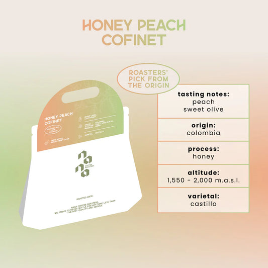 Honey Peach 🍑 100g (Jairo Arcila)