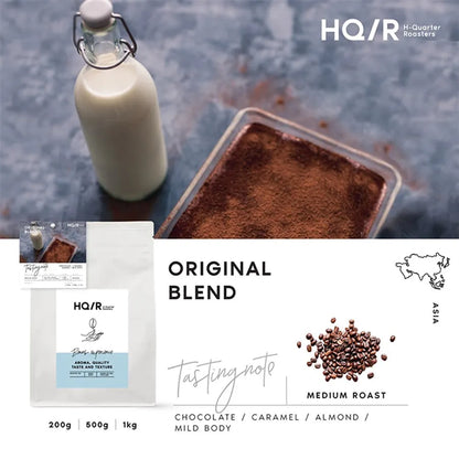 HQ/R Original blend 🍫 🍮(Chocolate, Caramel, Almond) 200g
