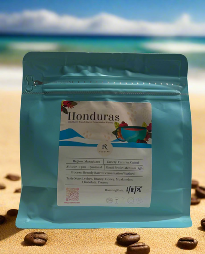 HONDURAS SHG Sherry Brandy Barrel Fermentation (Lychee, Brandy, Honey) 200g