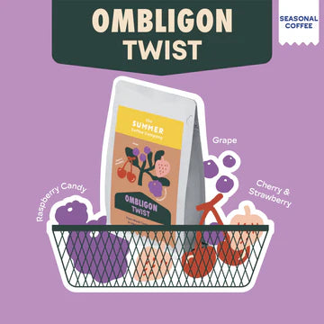 Ombligon Twist (Cherry / strawberry / raspberry candy / Grape) 200g