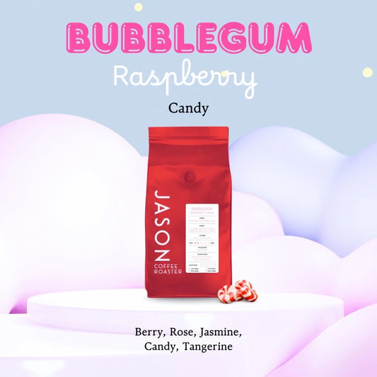 BUBBLEGUM Rasberry Candy 250g
