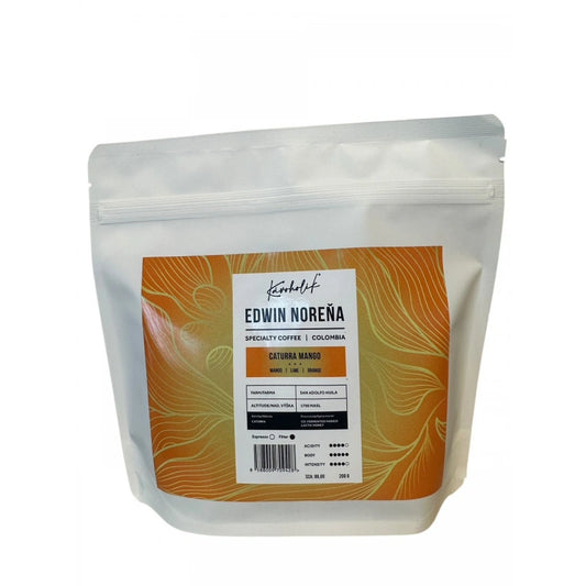KÁVOHOLIK, Colombia, Edwin Norena, Caturra Mango 200g
