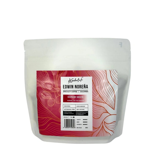 KÁVOHOLIK Colombia, Edwin Norena, Honey Caturra Raspberry 200g