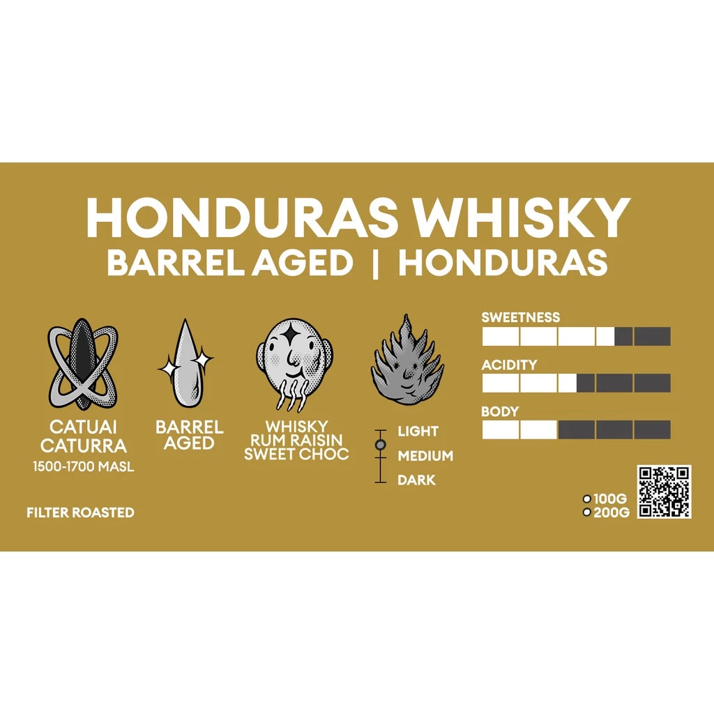 Honduras Whisky Barrel Aged 200g