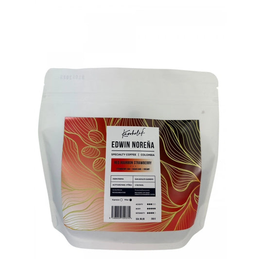 KÁVOHOLIK Colombia, Edwin Norena, Caturra Strawberry 200g